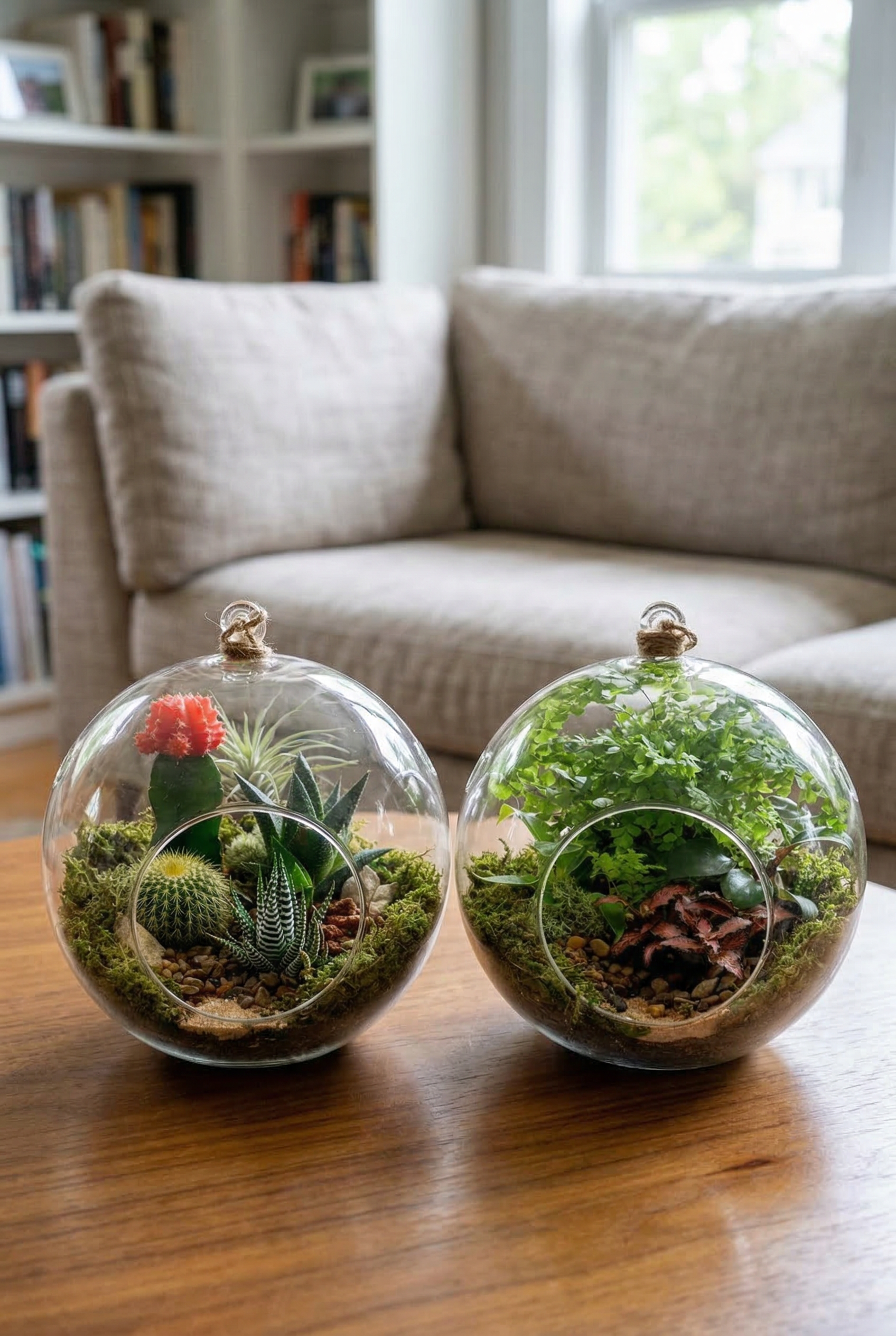 Round Terrariums Large