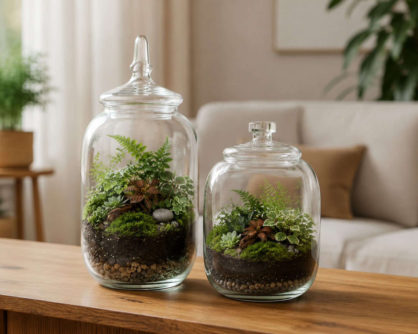 Candy Jar Terrariums - Glassware only