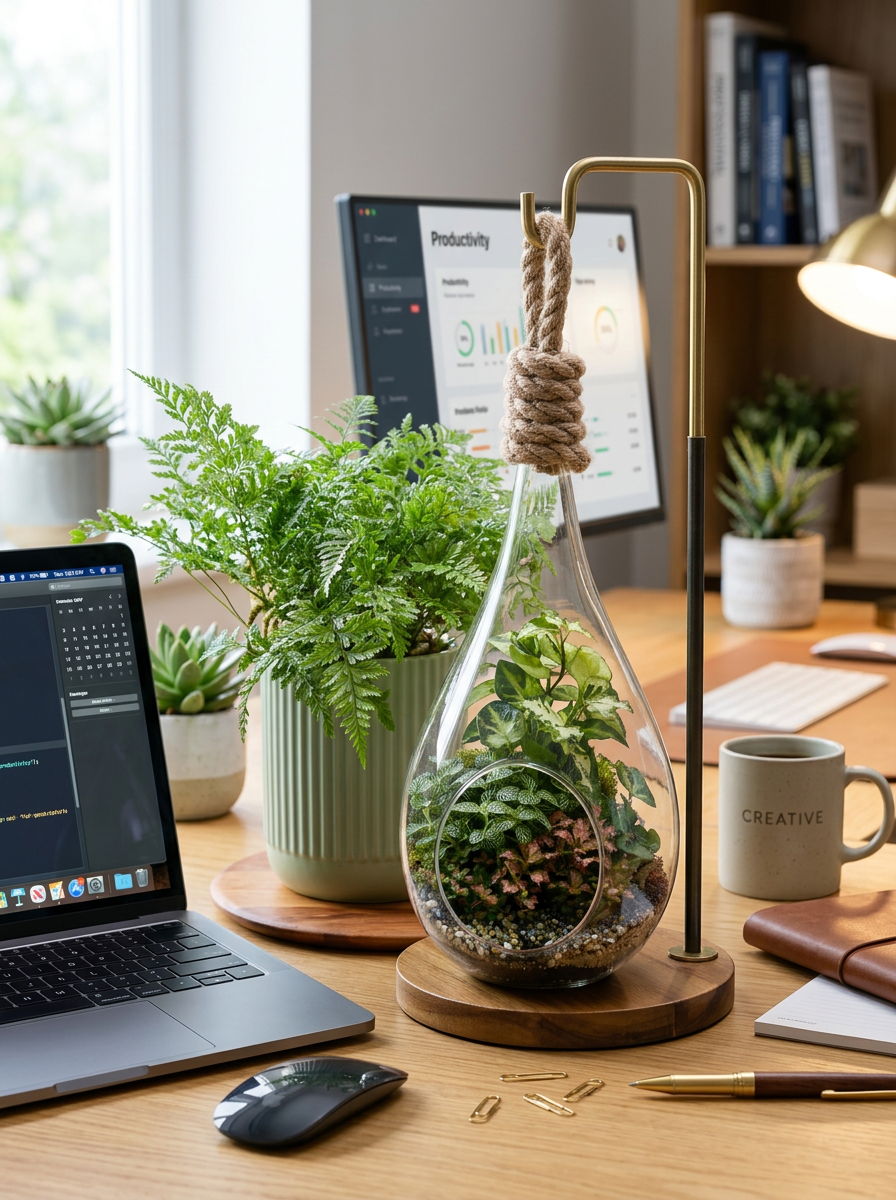 Medium Teardrop Terrarium