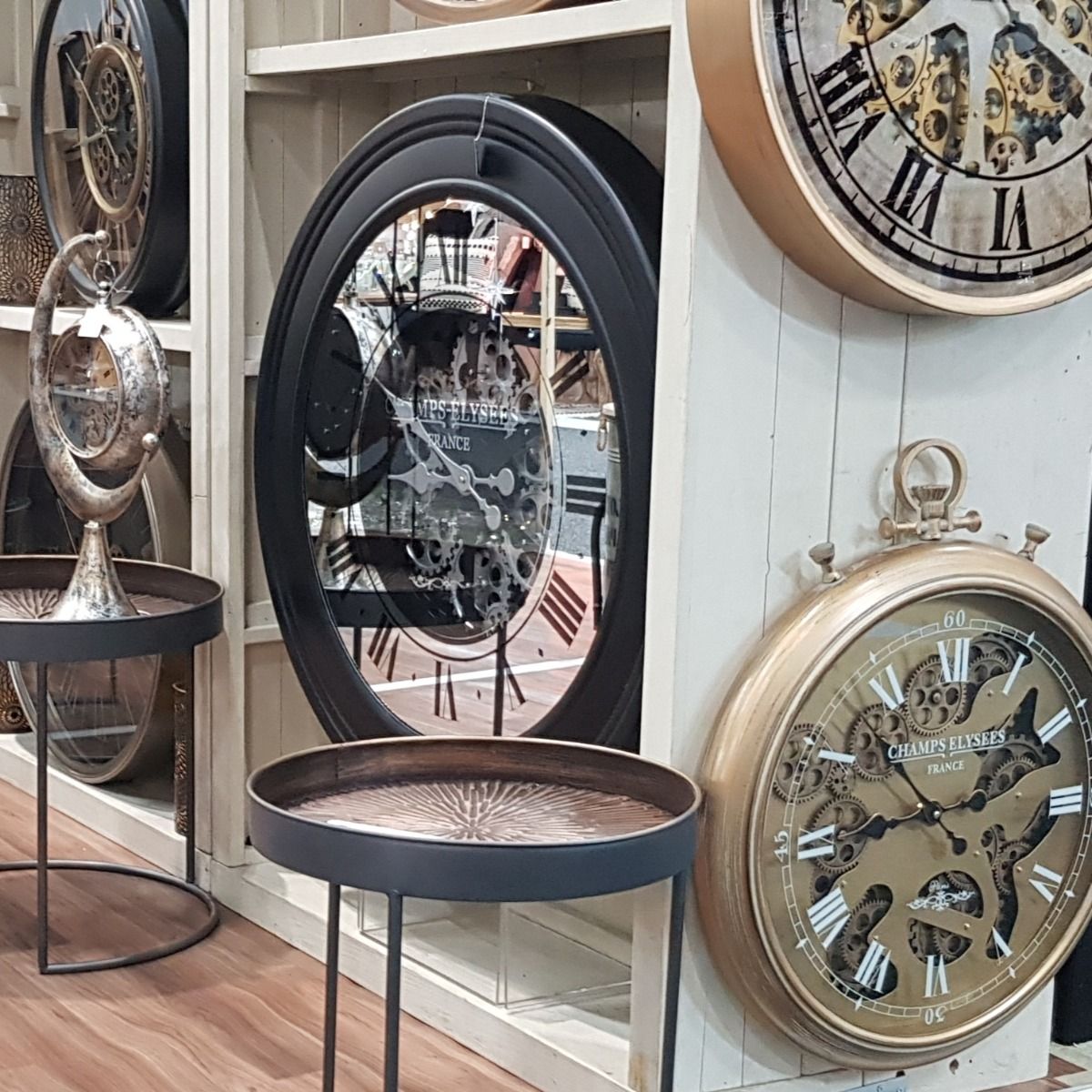 Industrial/vintage-inspired clock range (Free delivery)