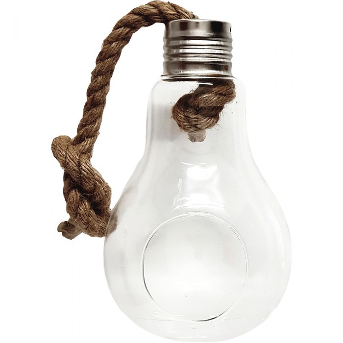 Terrarium Glassware Range - Hanging light bulbs (flat bottom)