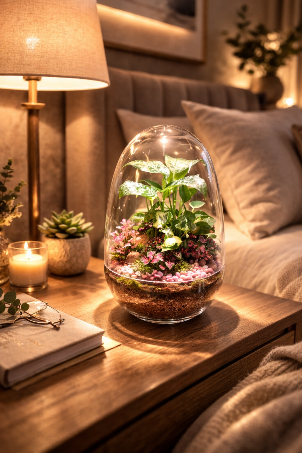 The Egg – Enclosed Terrarium