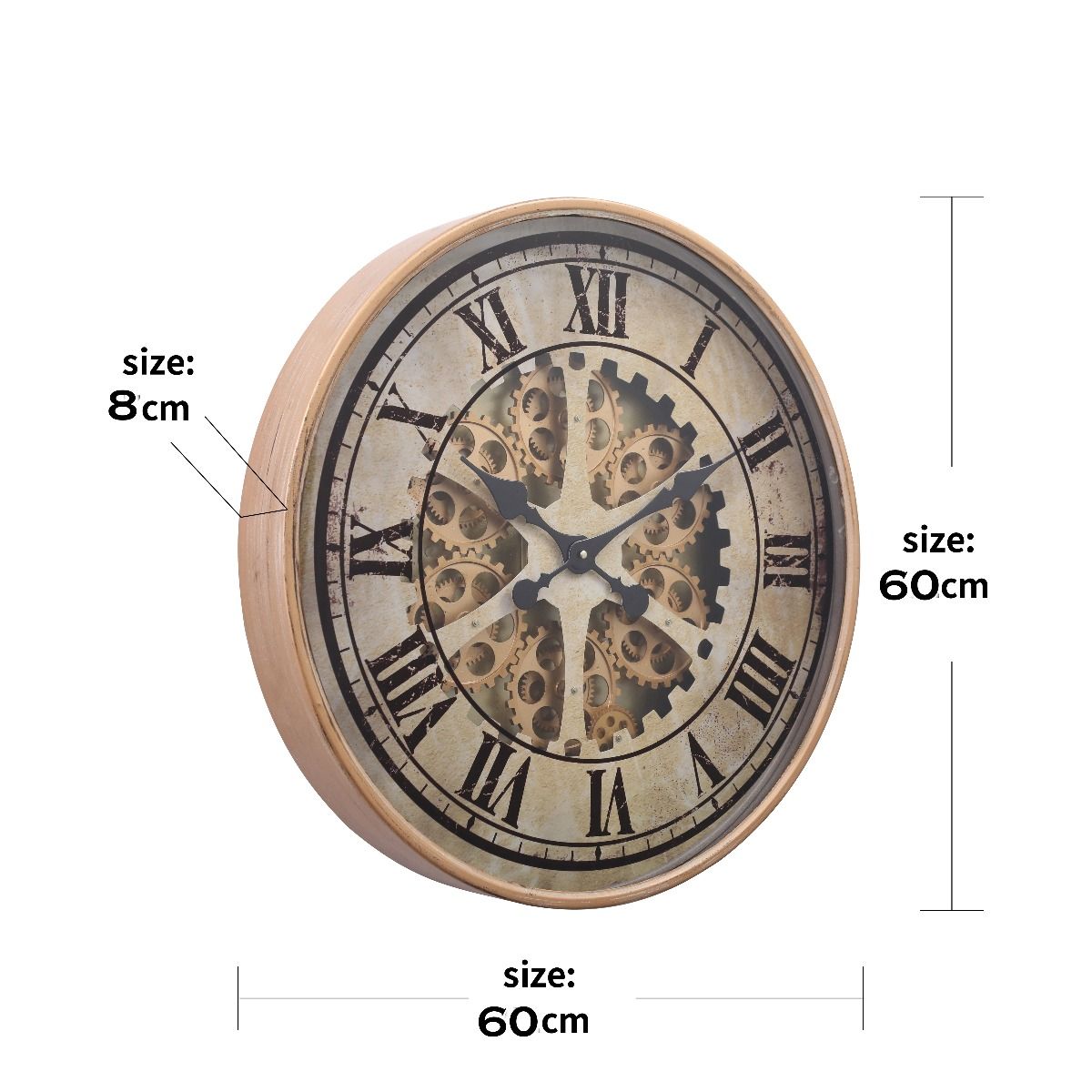 Industrial/vintage-inspired clock range (Free delivery)