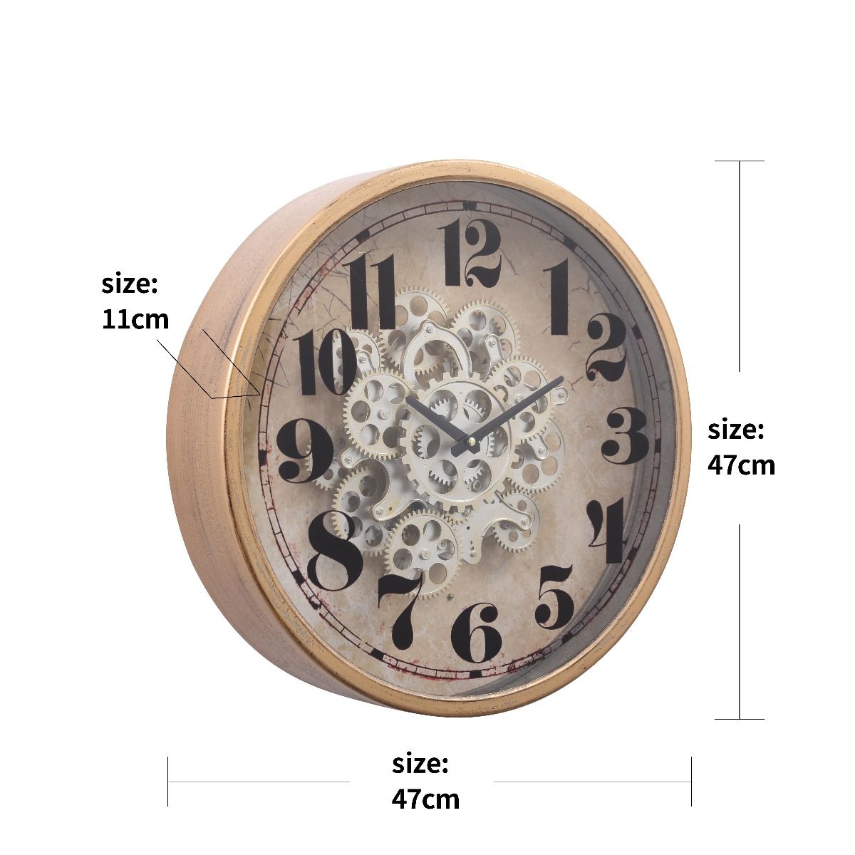 Industrial/vintage-inspired clock range (Free delivery)