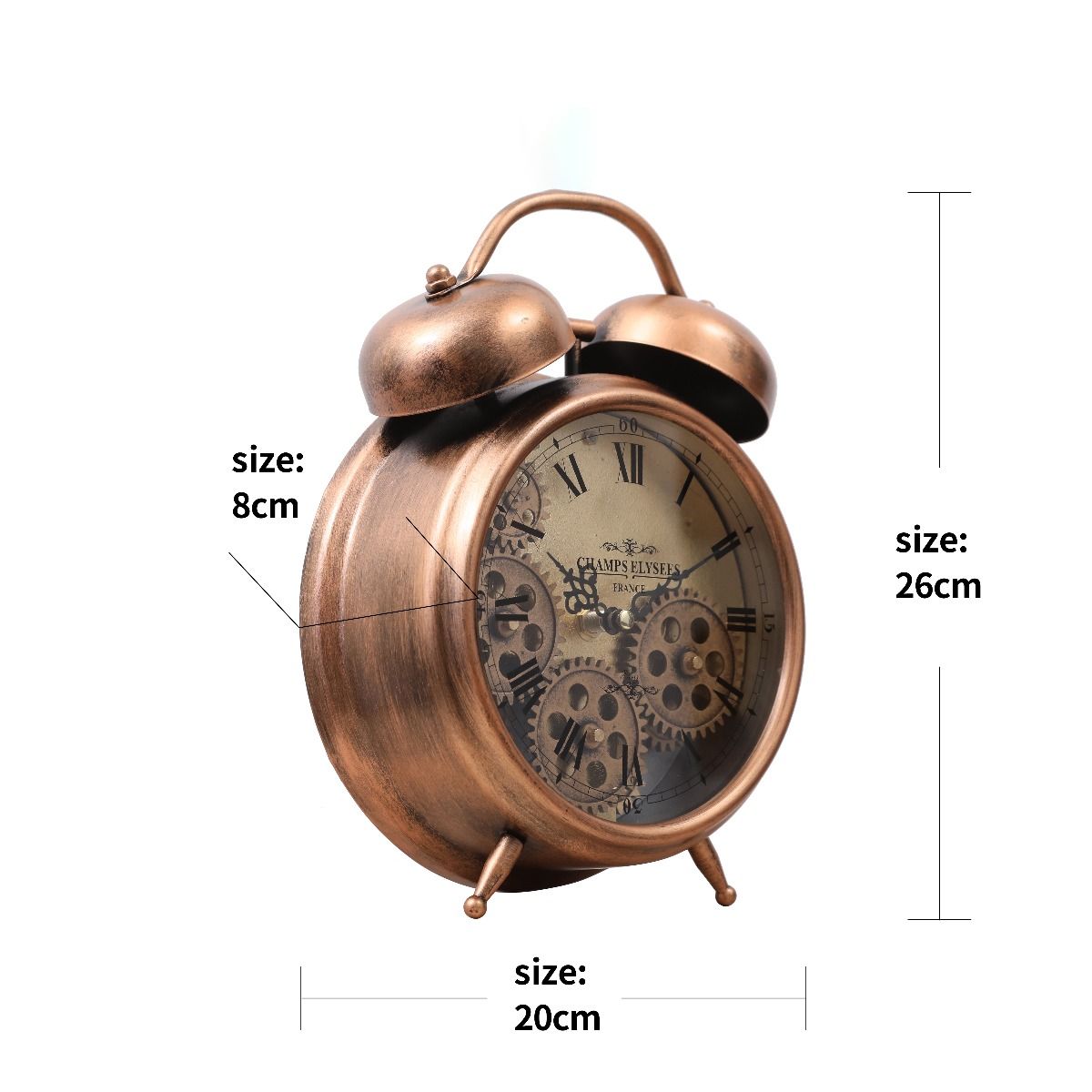 Industrial/vintage-inspired clock range (Free delivery)