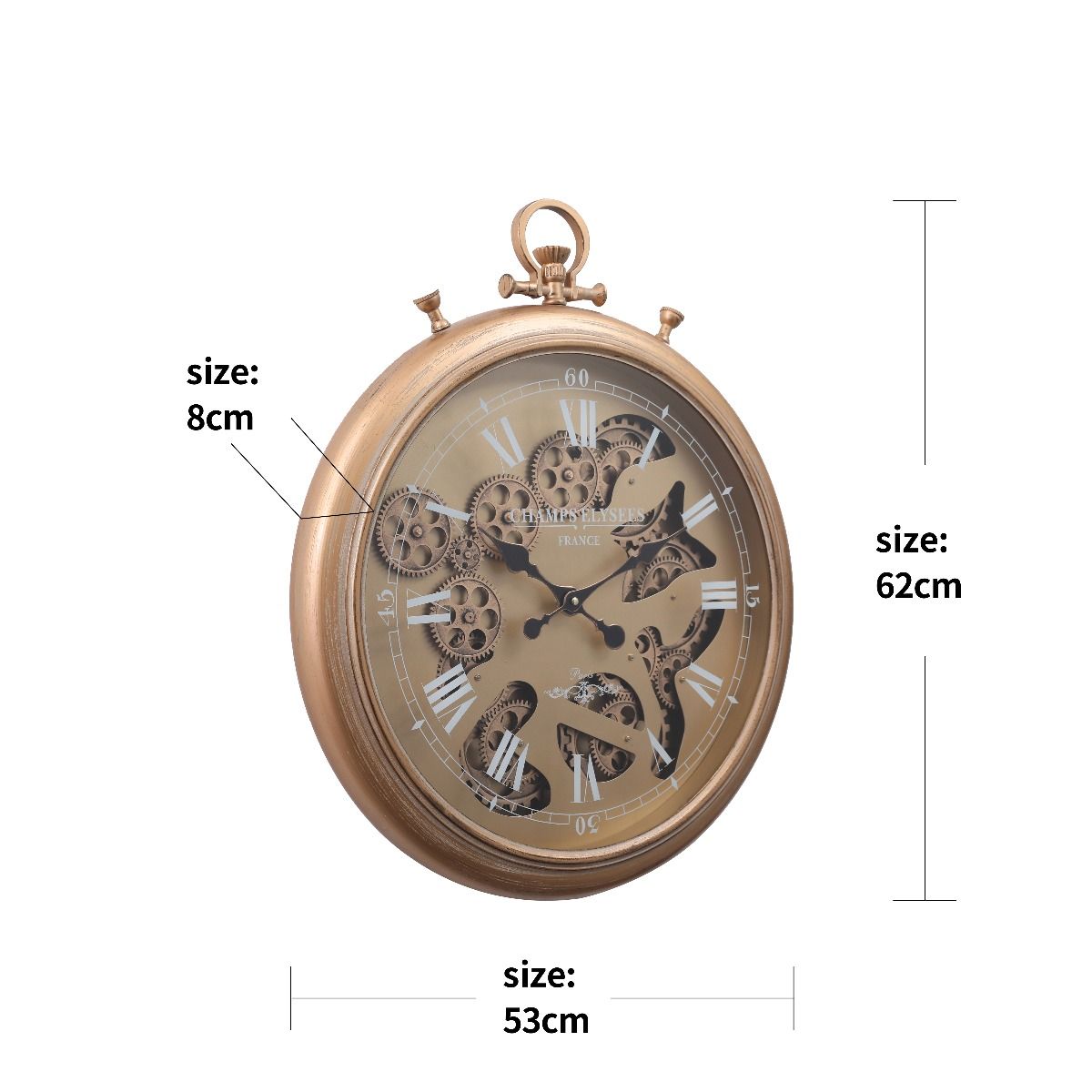 Industrial/vintage-inspired clock range (Free delivery)