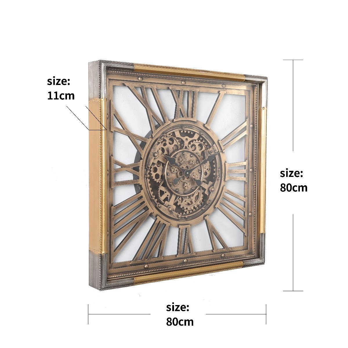 Industrial/vintage-inspired clock range (Free delivery)