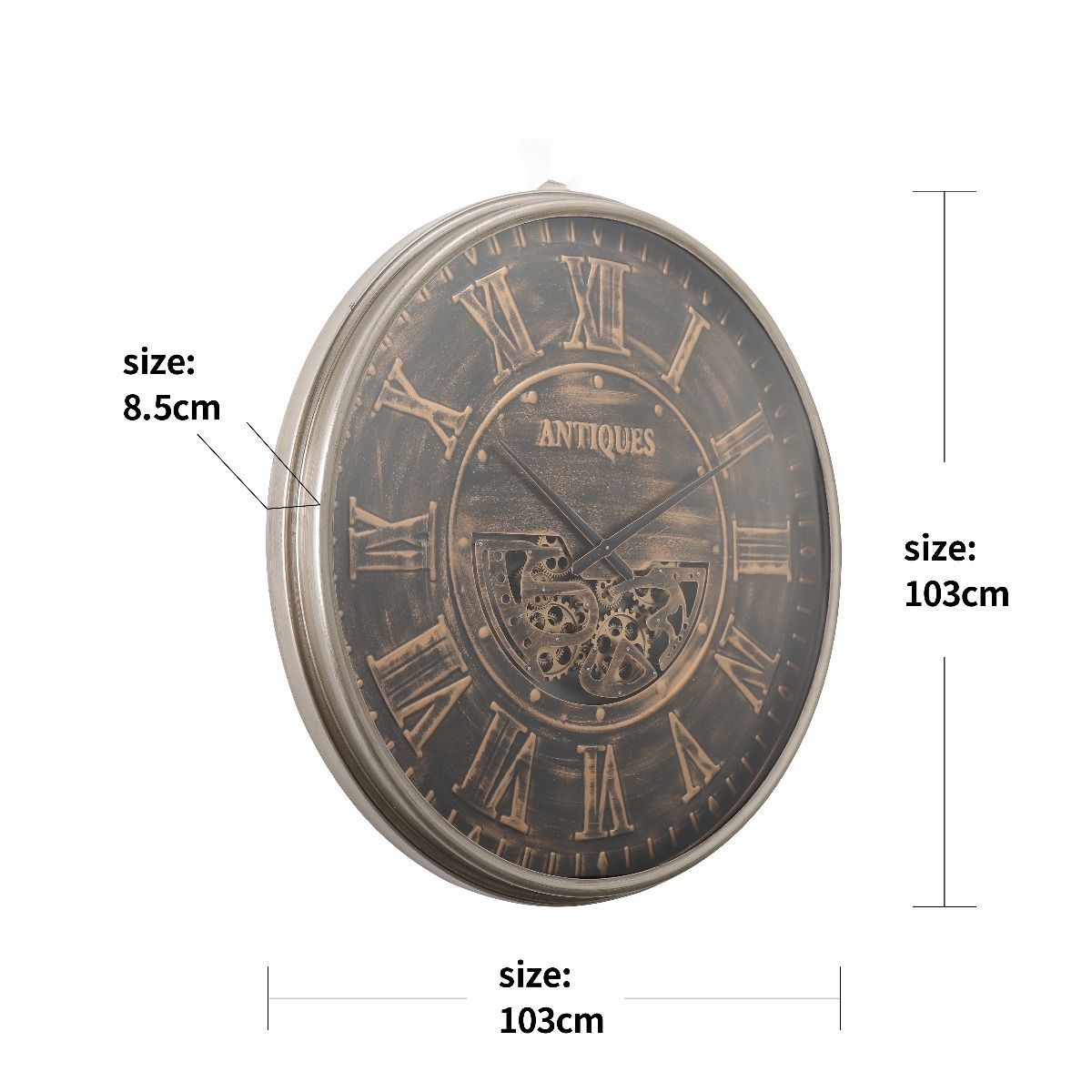 Industrial/vintage-inspired clock range (Free delivery)