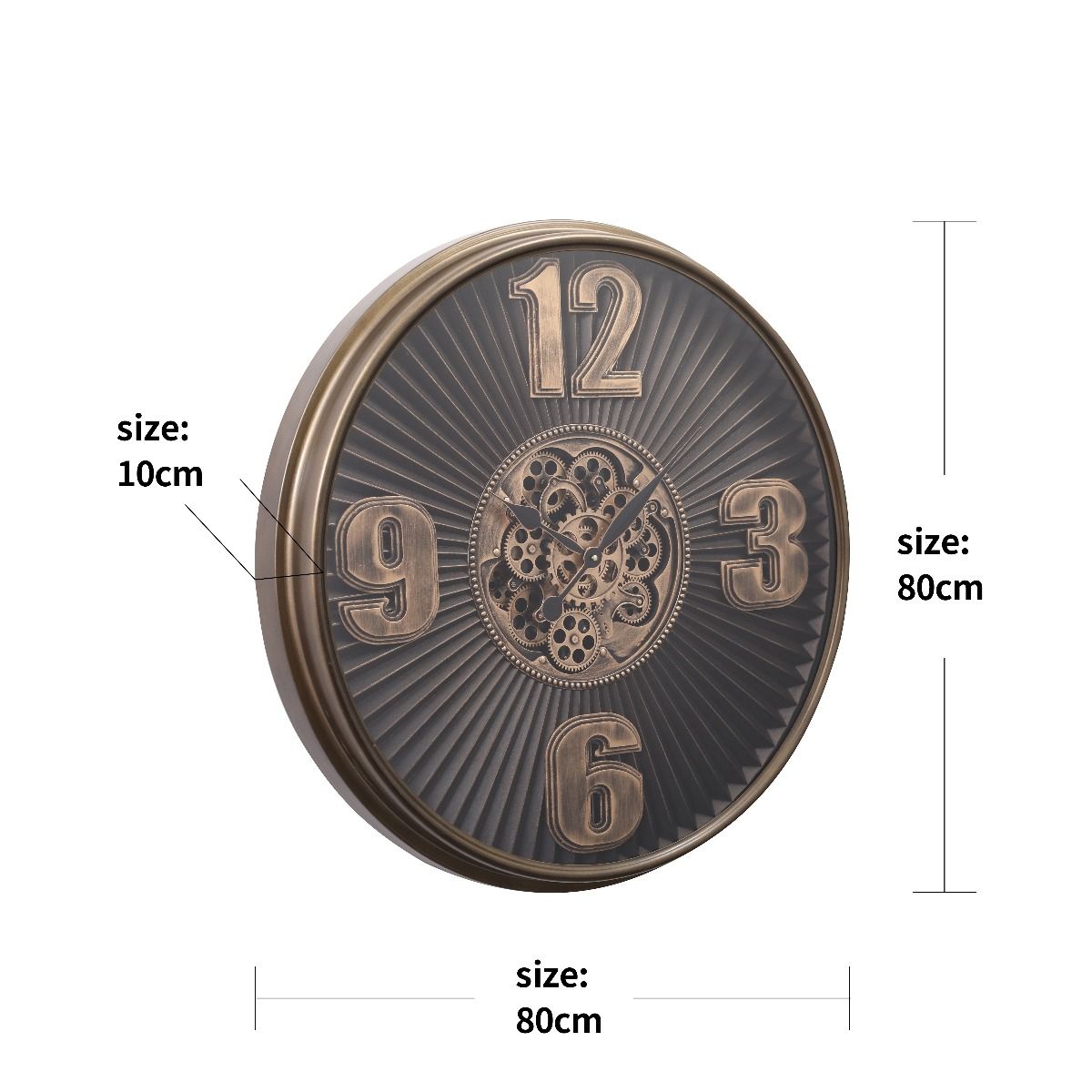 Industrial/vintage-inspired clock range (Free delivery)