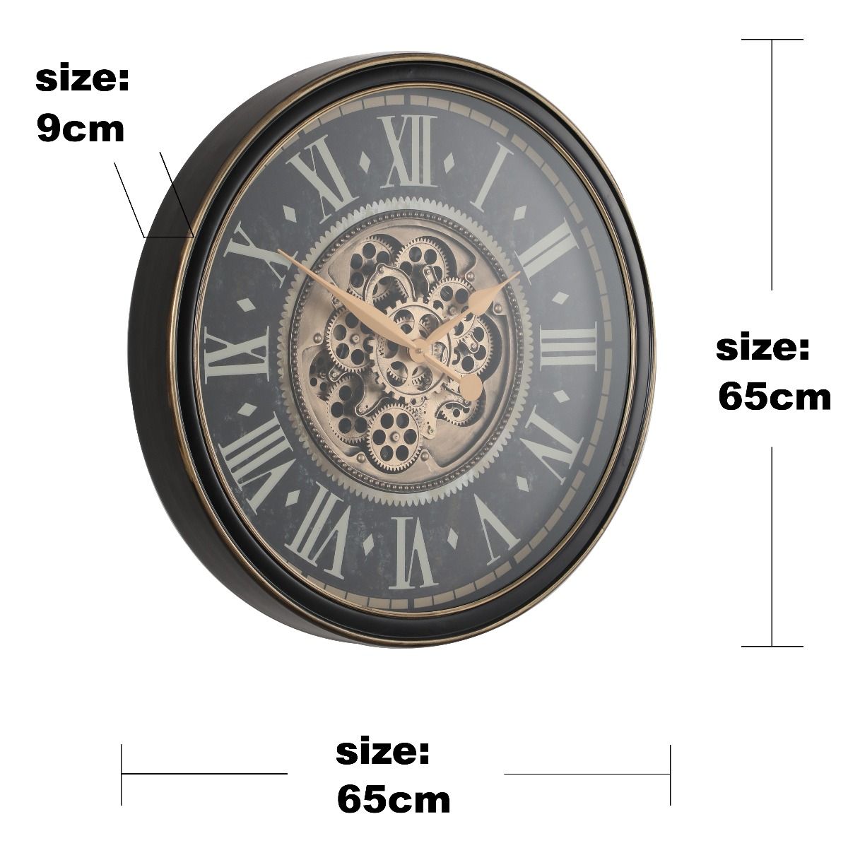 Industrial/vintage-inspired clock range (Free delivery)